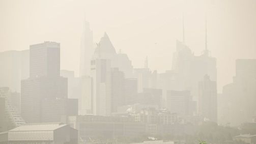 Fumaça des queimadas no Canadá afeta qualidade do ar na cidade de Nova York - 30 de junho de 2023