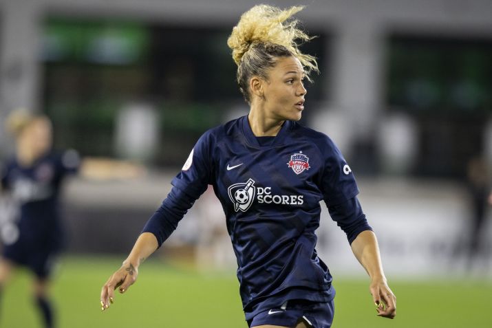 Trinity é uma das jogadoras mais bem pagas da NWSL / Foto: Ira L. Black - Corbis/Getty Images