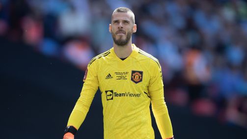 David De Gea em ação pelo Manchester United