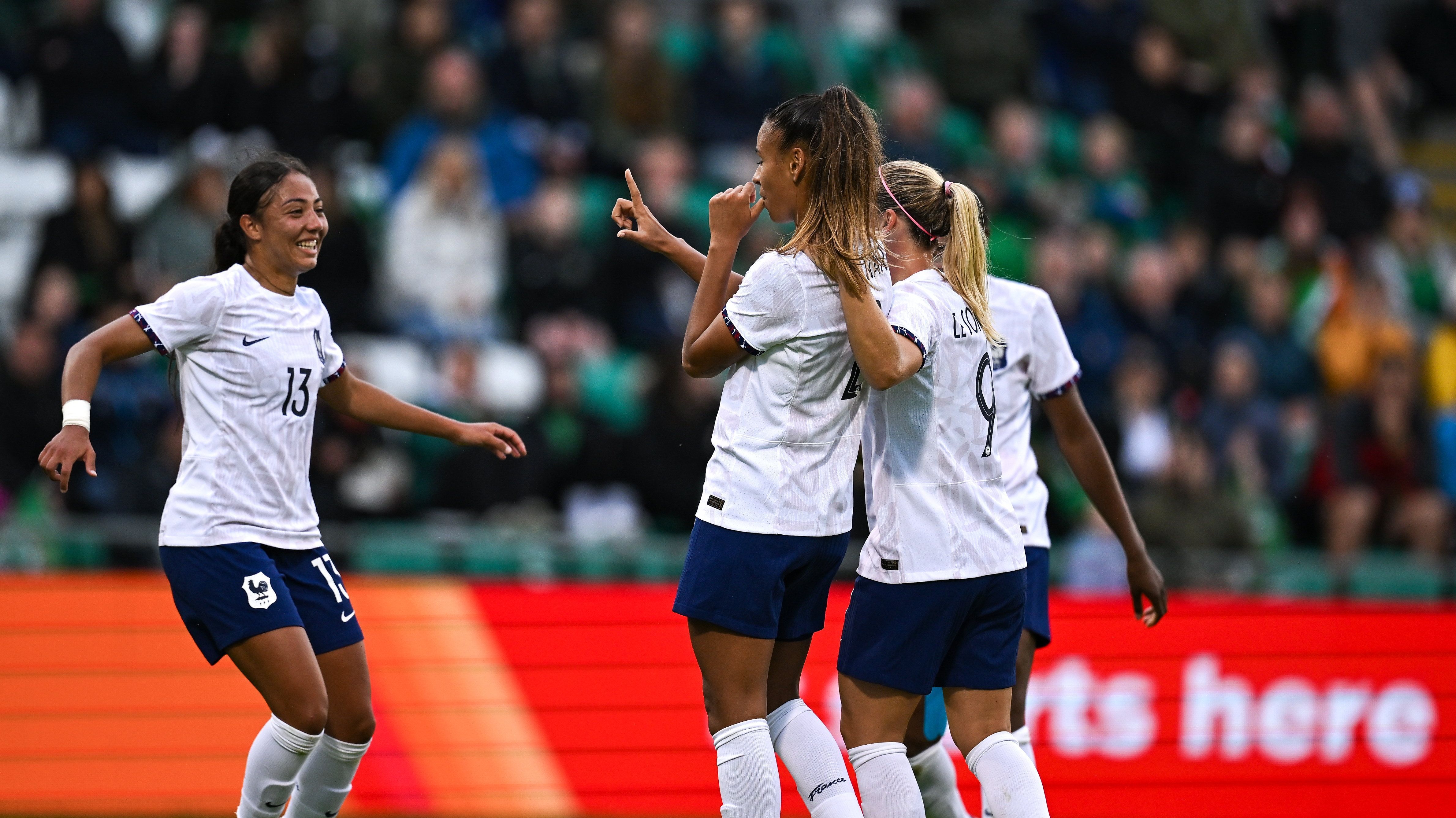 França enfrentou a Irlanda em amistoso prepatório para a Copa do Mundo