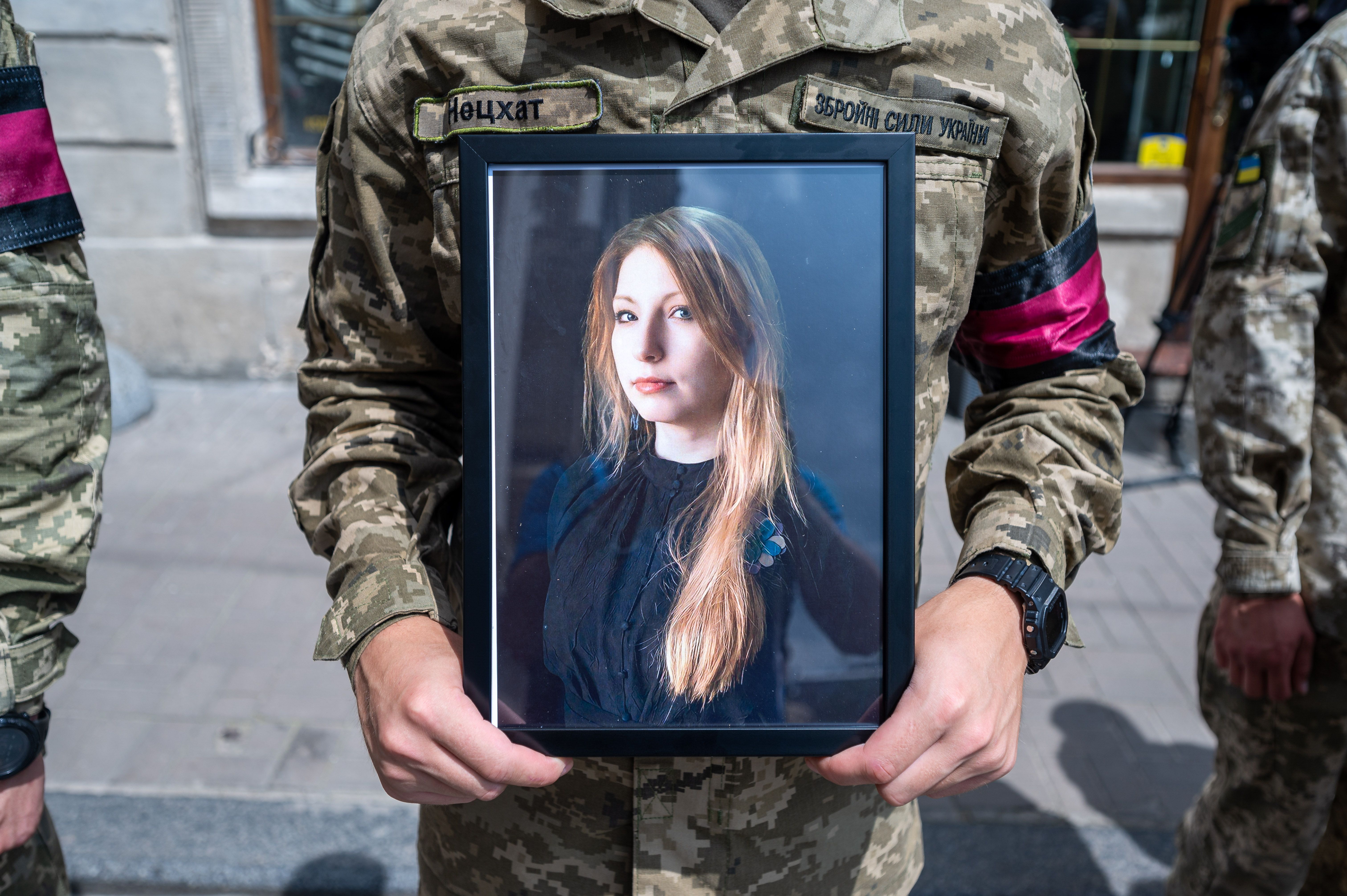 Funeral Ceremony Of Writer Victoria Amelina In Lviv
