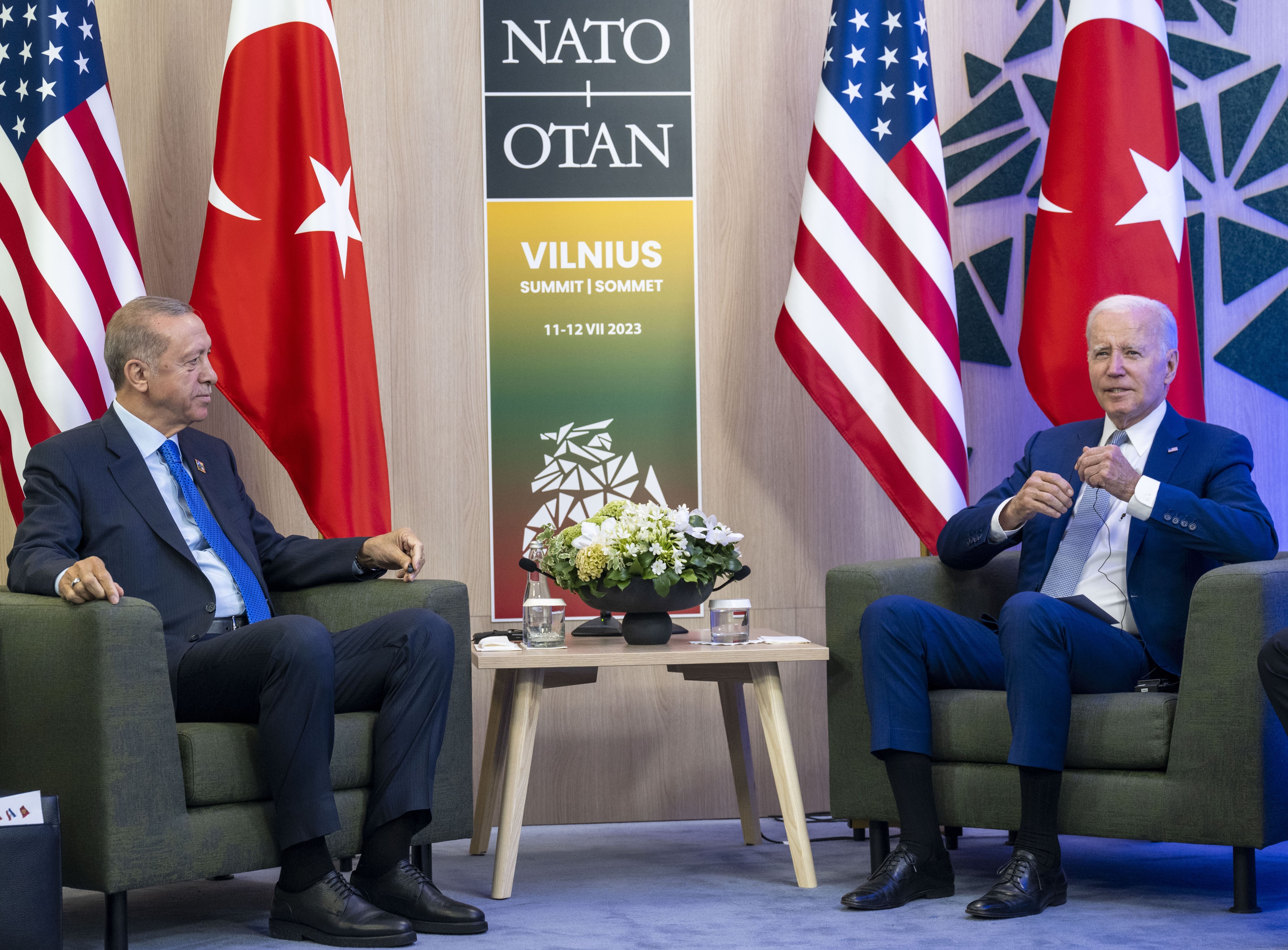 Joe Biden e Erdogan