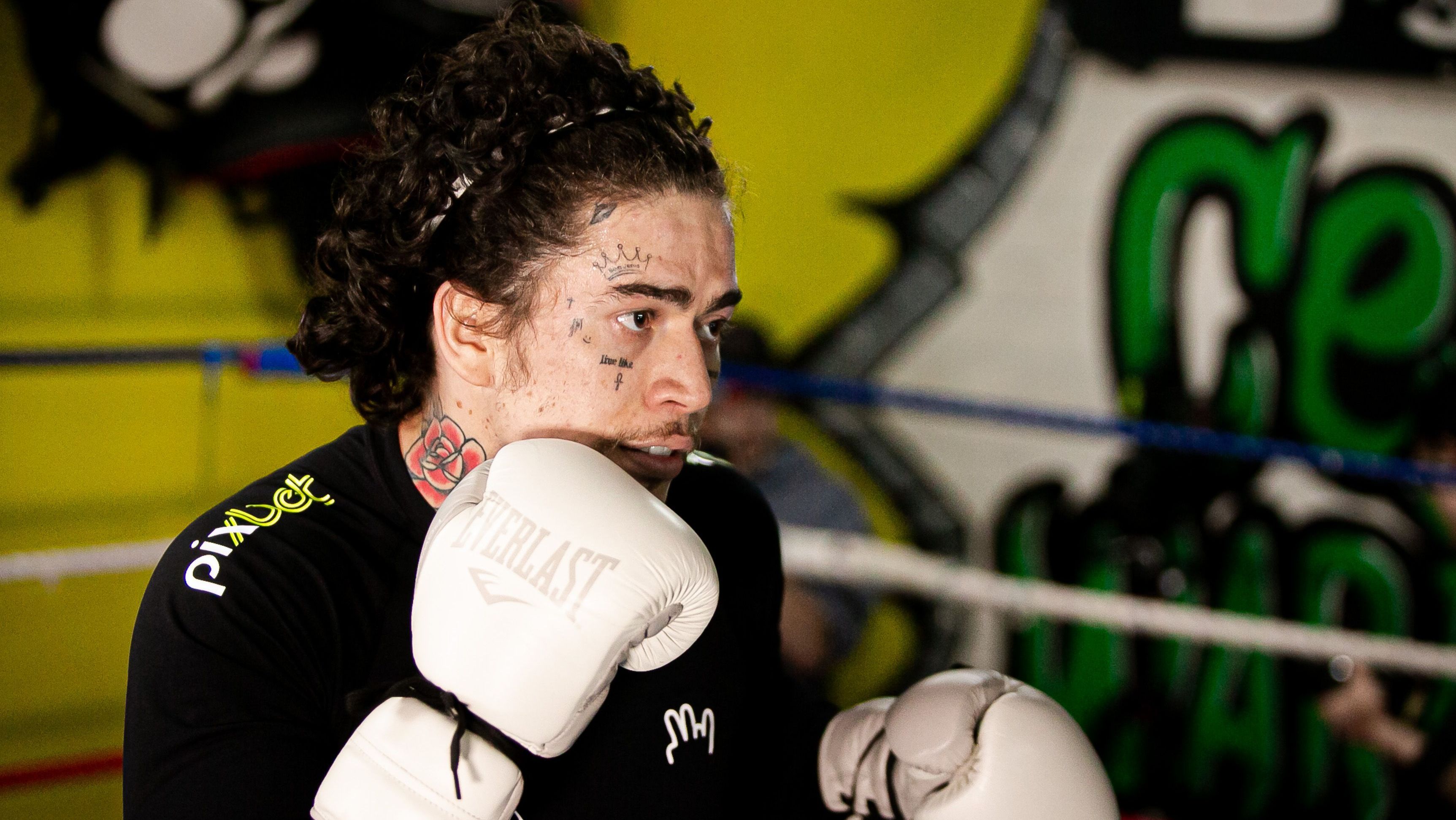Whindersson Nunes em treino aberto antes da luta contra King Kenny, em Dublin