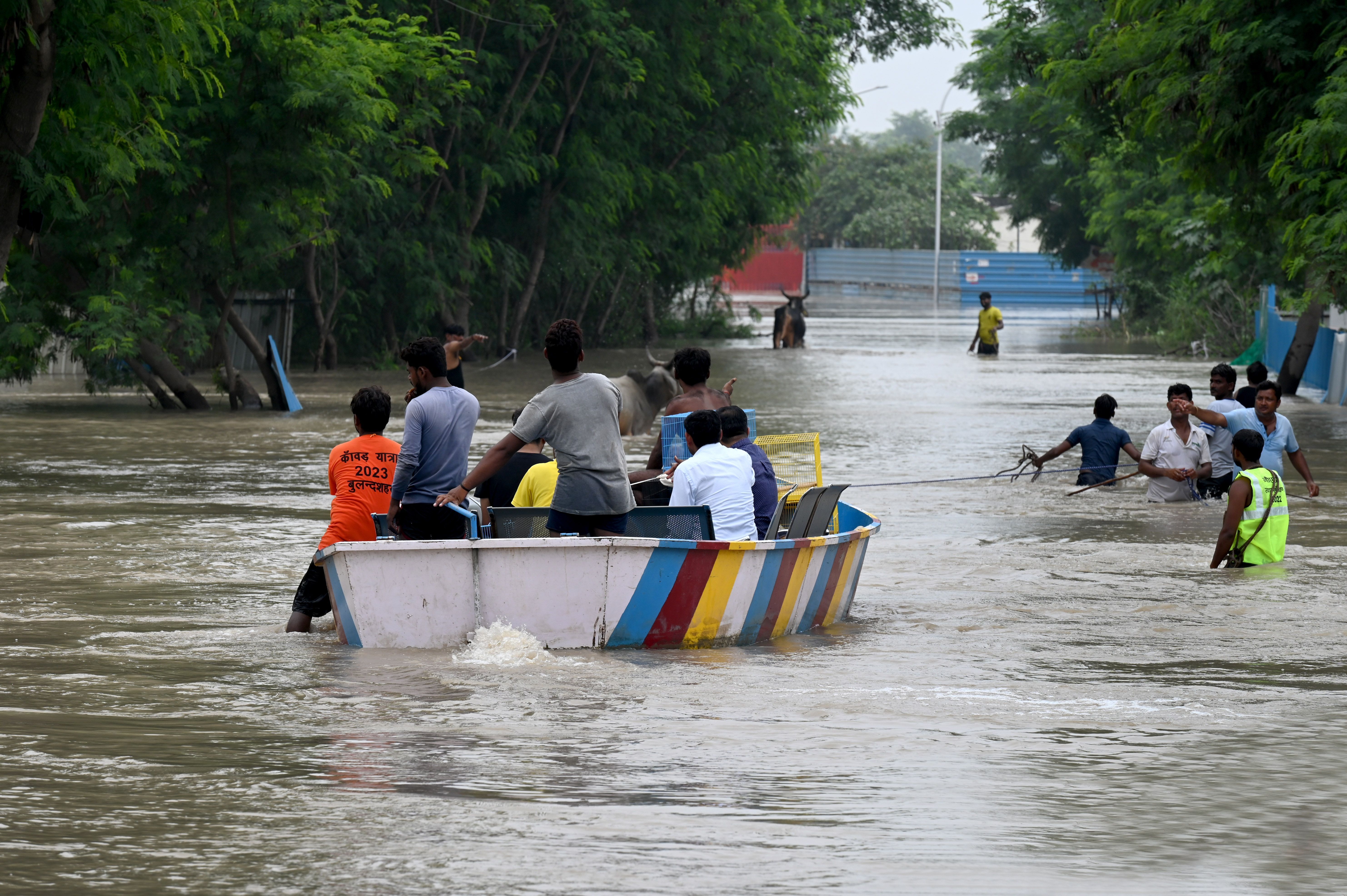 Flood In River Yamuna In Delhi NCR