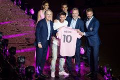 Messi com a camisa 10 do Inter Miami