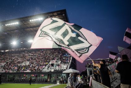 Bandeira do torcida do Inter Miami