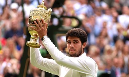 Alcaraz ganhou Wimbledon pela primeira vez após bater Djokovic na final