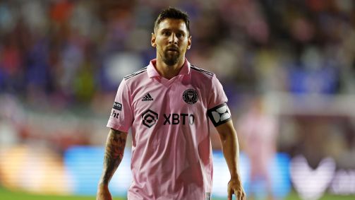 Messi em seu primeiro jogo com a camisa do Inter Miami