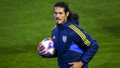 Cavani em La Bombonera