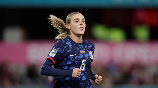 Jill Roord, meio-campista da seleção da Holanda na Copa do Mundo Feminina