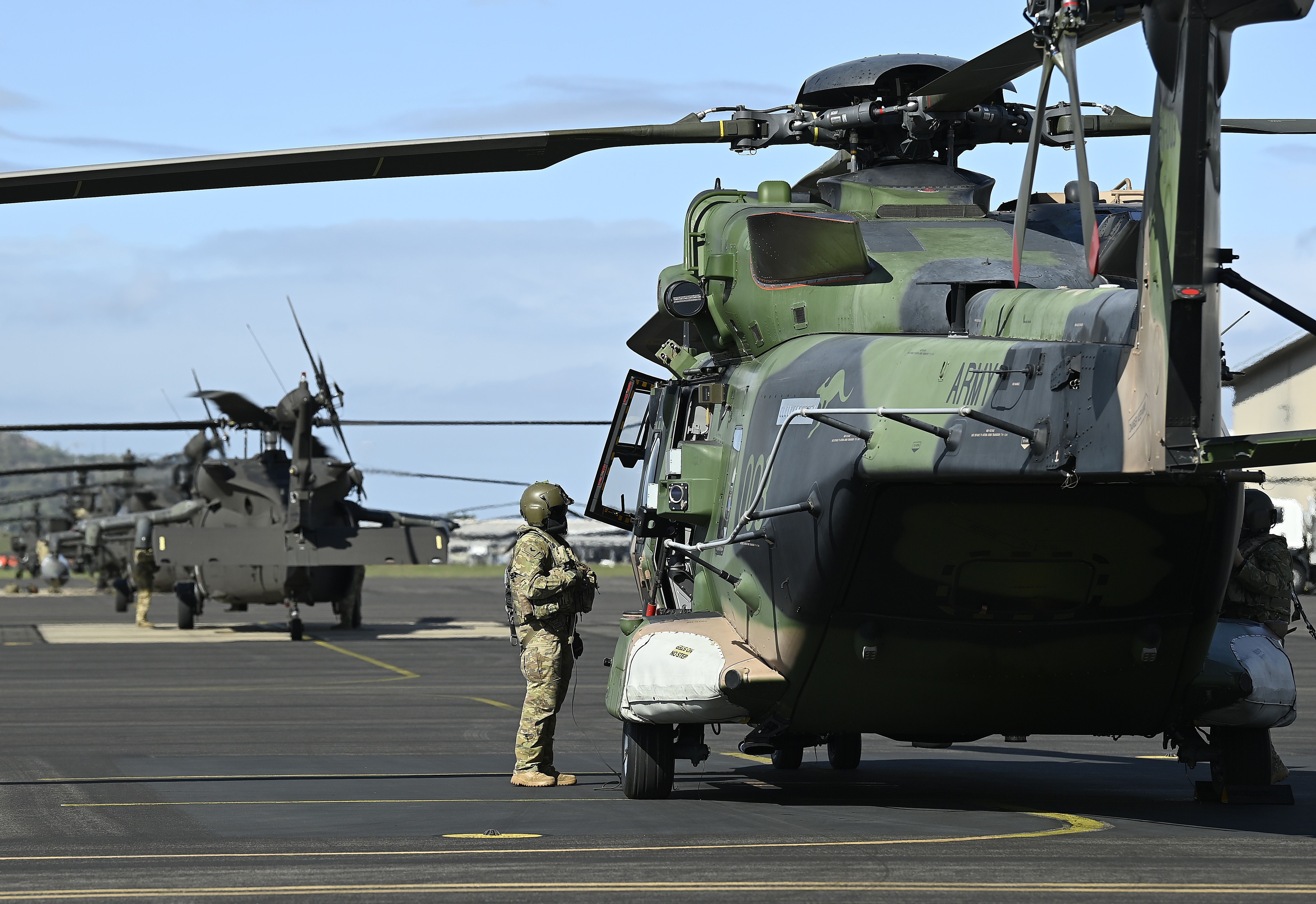 Australian And US Forces Conduct Talisman Sabre Joint Exercises