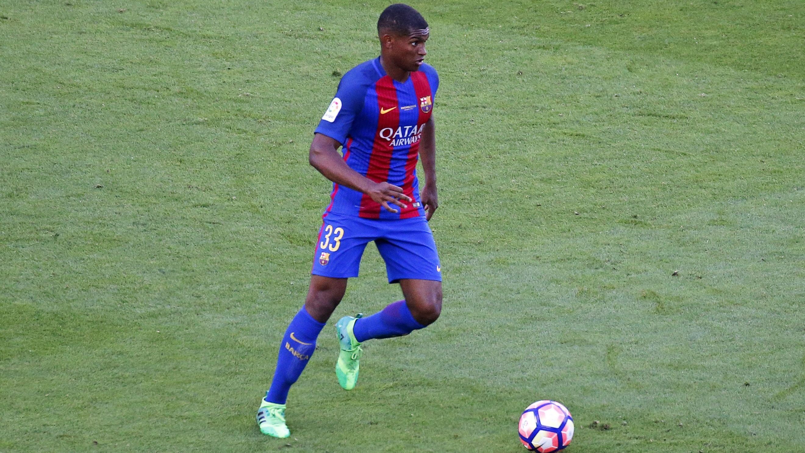 Marlon quando atuava pelo Barcelona, em 2017