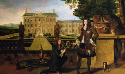 John Rose The King's Gardener Presenting Charles II With A Pineapple 17th Century