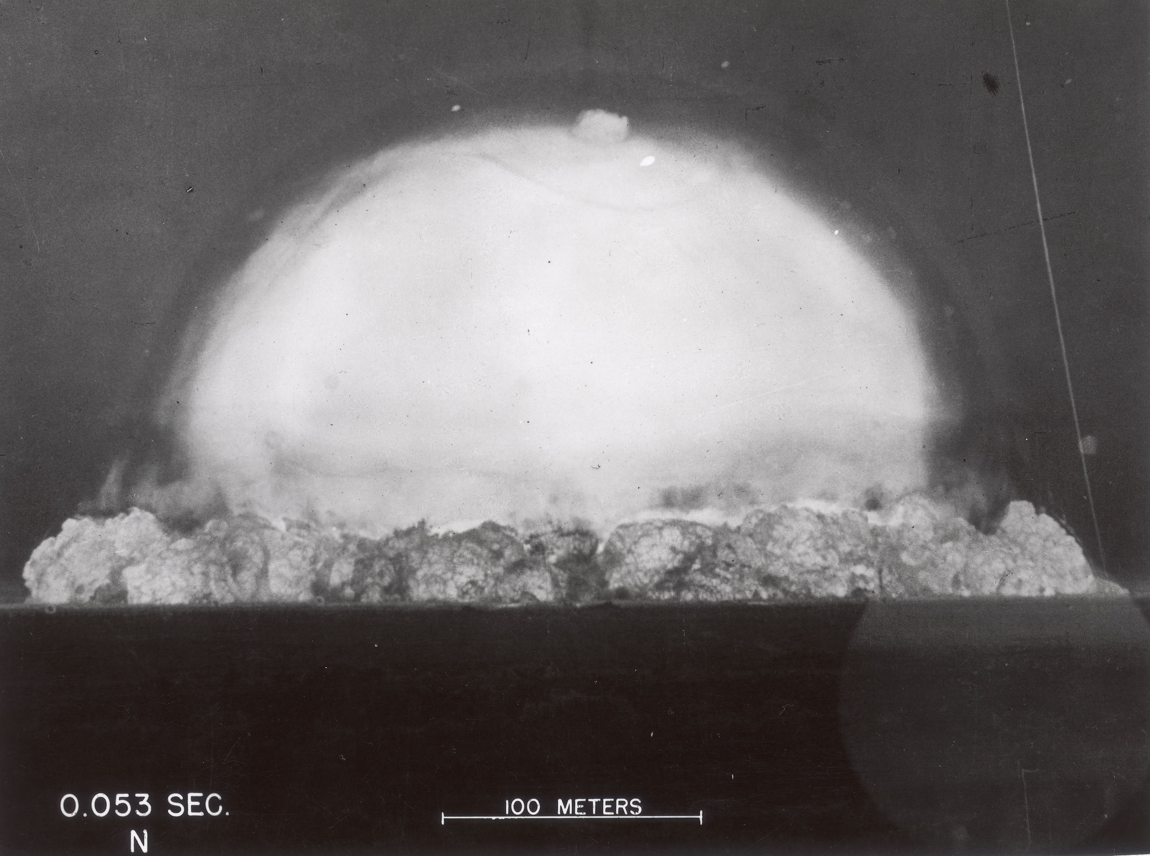 First Nuclear Test 0.053 Sec