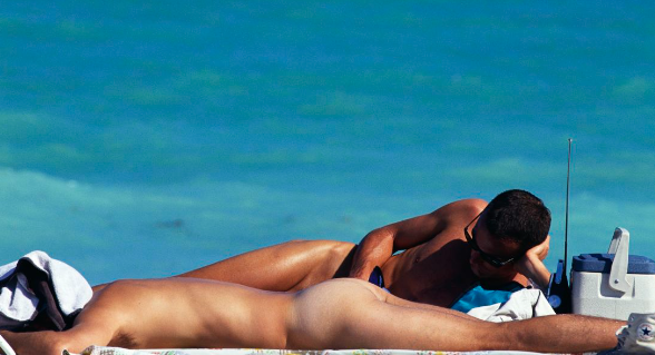 Praia Nudismo