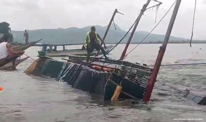 Ventos de supertufão viram barco perto das Filipinas e pelo menos 25 pessoas morrem