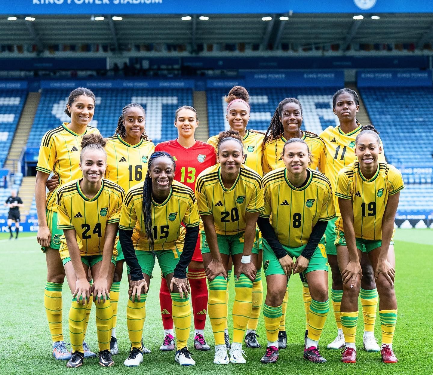 Time feminino da Jamaica, que está no grupo do Brasil no Mundial / Julian Donaldson/Facebook-Jamaica