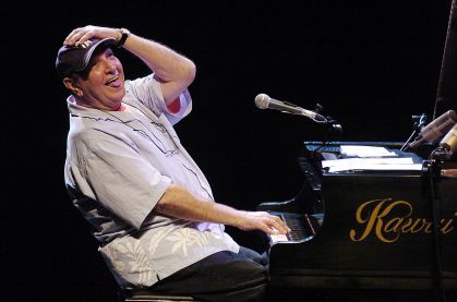 João Donato durante apresentação no Auditório Ibirapuera, em São Paulo.