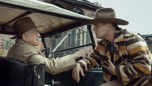 Robert De Niro e Leonardo DiCaprio em “Assassinos da Lua das Flores”