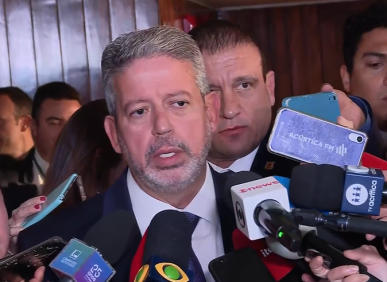 Artur Lira fala à imprensa sobre votação da reforma tributaria 06/07/23