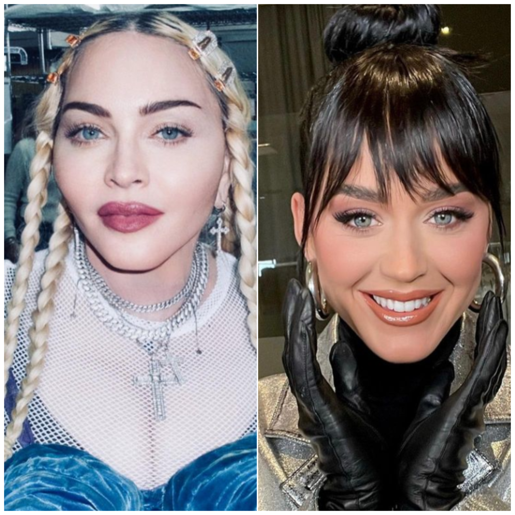 Imagem de destaque do post: Madonna gravava música inédita com Katy Perry horas antes de ser encontrada inconsciente