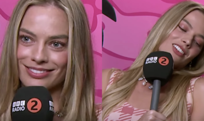 Margot Robbie finge a própria morte