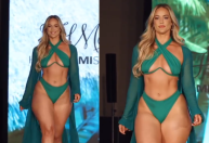 Quem é a modelo que viralizou após críticas por mostrar suas curvas em desfile de moda