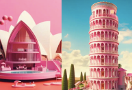 Pontos turísticos do mundo ganham versão da Barbie com inteligência artificial; veja