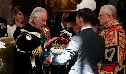 Escócia celebra com pompa segunda coroação do rei Charles III e da rainha Camilla