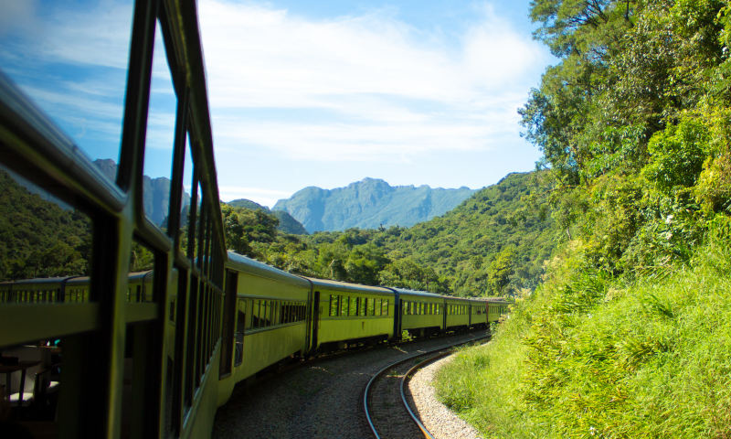 Trecho do passeio turístico entre Curitiba e Morretes / Reprodução/serraverdeexpress.com.br
