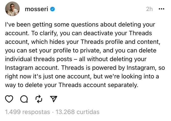 / Reprodução/ Threads