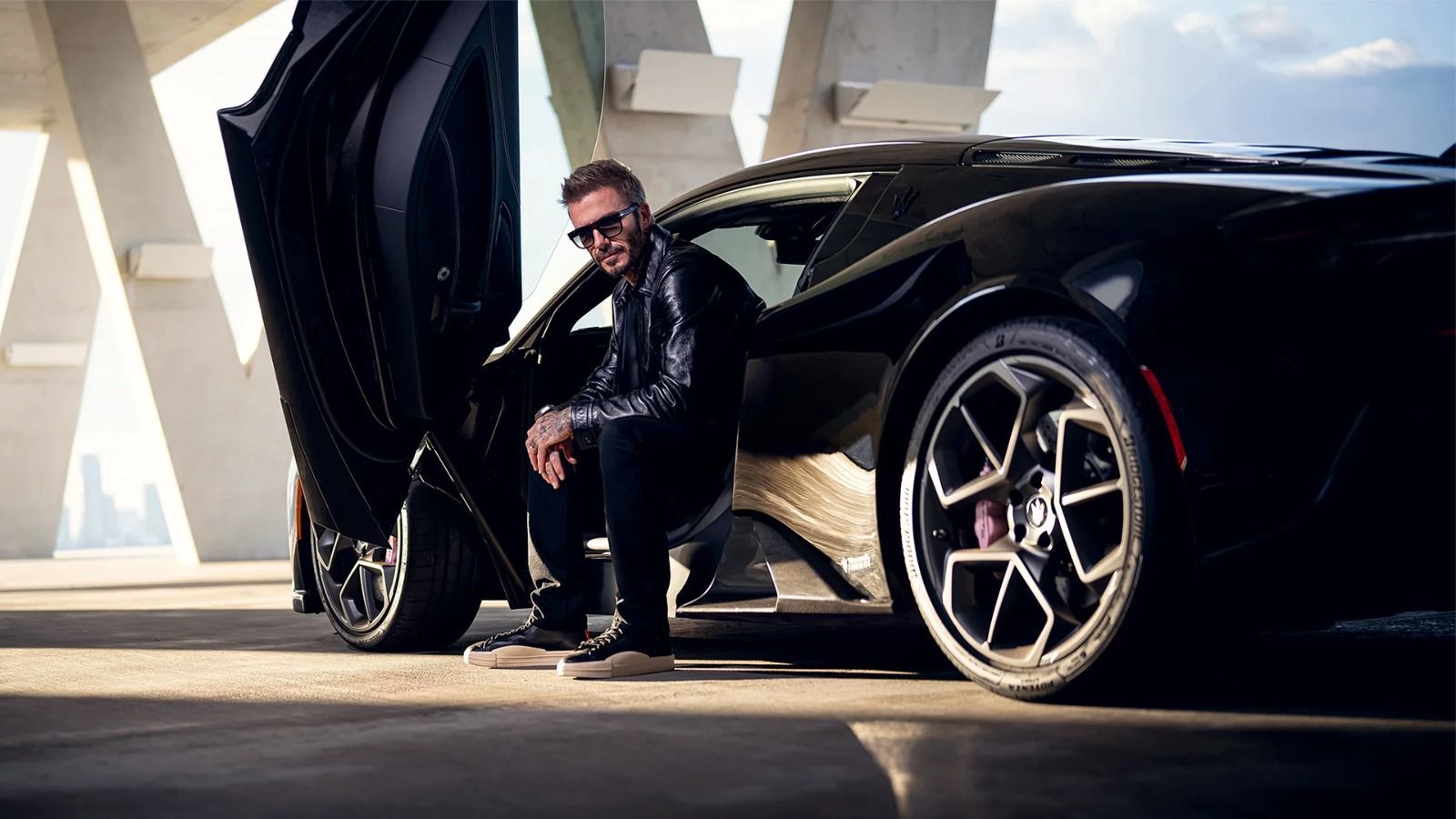 O MC20 Edição Fuoriserie, da Maserati, desenhado por David Beckham