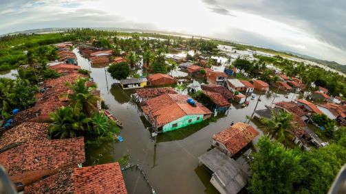 Nível da água começa a baixar após fortes chuvas em Alagoas; mais de 24 mil ficam desalojados ou desabrigados