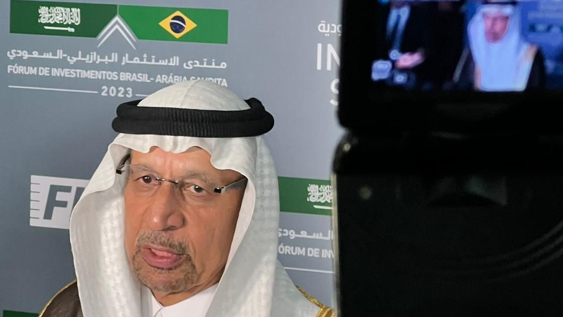 Ministro de investimento do Reino da Arábia Saudita, Khalid Al Falih