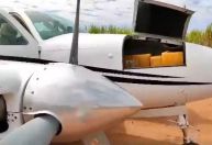 Caças da FAB interceptam avião com 400 quilos de cocaína no interior de São Paulo