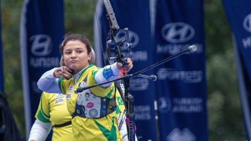 Ana Machado também conseguiu a classificação para Paris no Tiro com Arco Individual Feminino