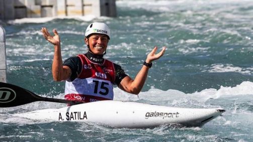 Ana Sátila ficou em quinto lugar no Mundial de canoagem Slalom e conquistou sua vaga nas Olimpíadas