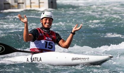 Ana Sátila ficou em quinto lugar no Mundial de canoagem Slalom e conquistou sua vaga nas Olimpíadas
