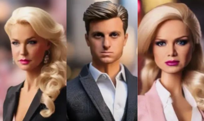 Artista usa IA para transformar apresentadores brasileiros em Barbie e Ken; veja