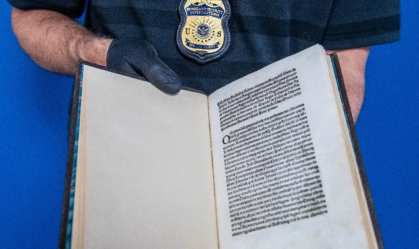 Carta roubada de Cristóvão Colombo datada do século 15 é devolvida à Itália após décadas