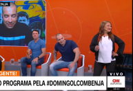 Churrasco na CNN! Benja e turma amassam um espetinho no estúdio