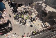 Prédio desaba e deixa ao menos 13 mortos no Egito