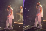 Fã arremessa celular e atinge Drake durante show da nova turnê; veja o vídeo