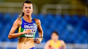 Erica Sena corre na marcha atlética pelo Brasil