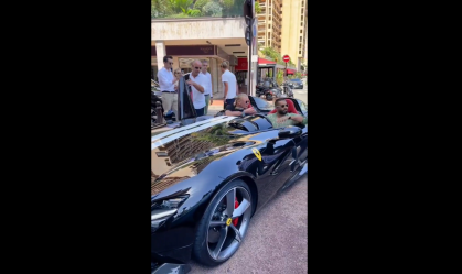 Haaland na Ferrari Monza SP2