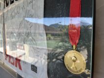 Medalha de campeão da Libertadores pelo Corinthians