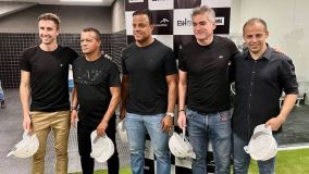 Rafael Miranda, Sérgio Araújo, Mancini, Paulo Roberto Prestes e Euller