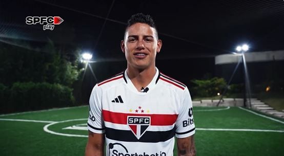 James Rodríguez o principal reforço do São Paulo para a temporada