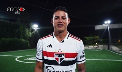 James Rodríguez o principal reforço do São Paulo para a temporada