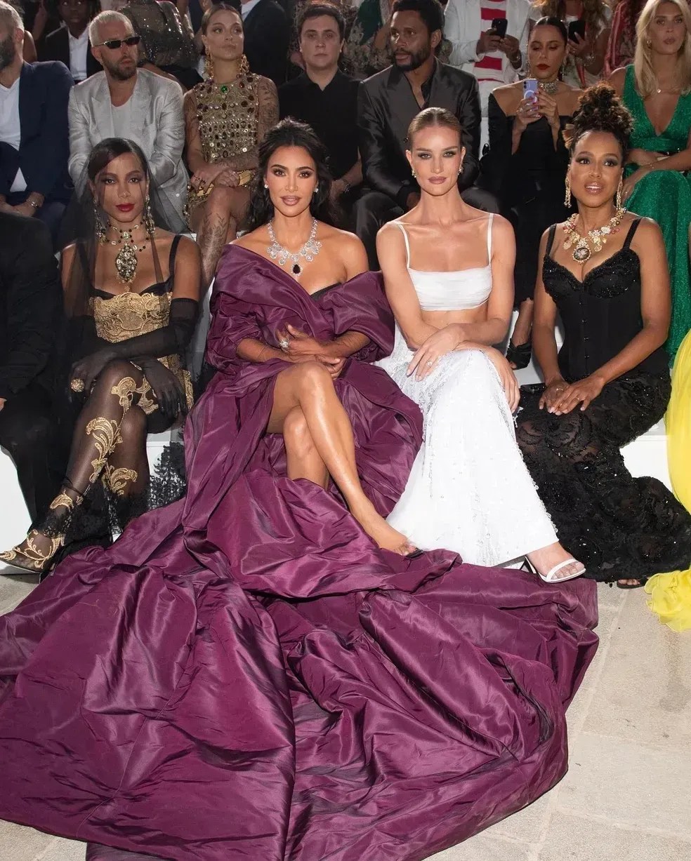 Kim Kardashian e Anitta / Reprodução/Instagram